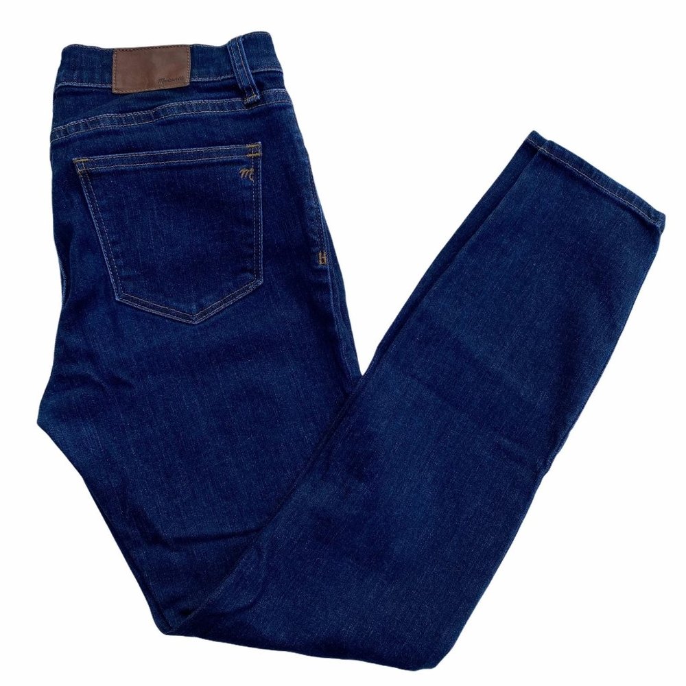 Madewell Skinny Skinny Dark Blue Denim Jeans 28